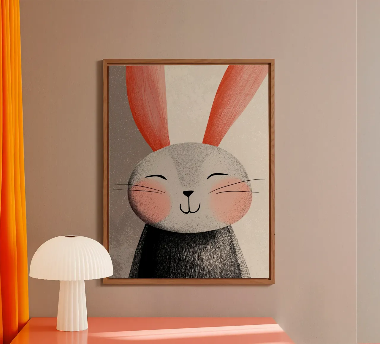 Bunny alu-dibond by Pictura