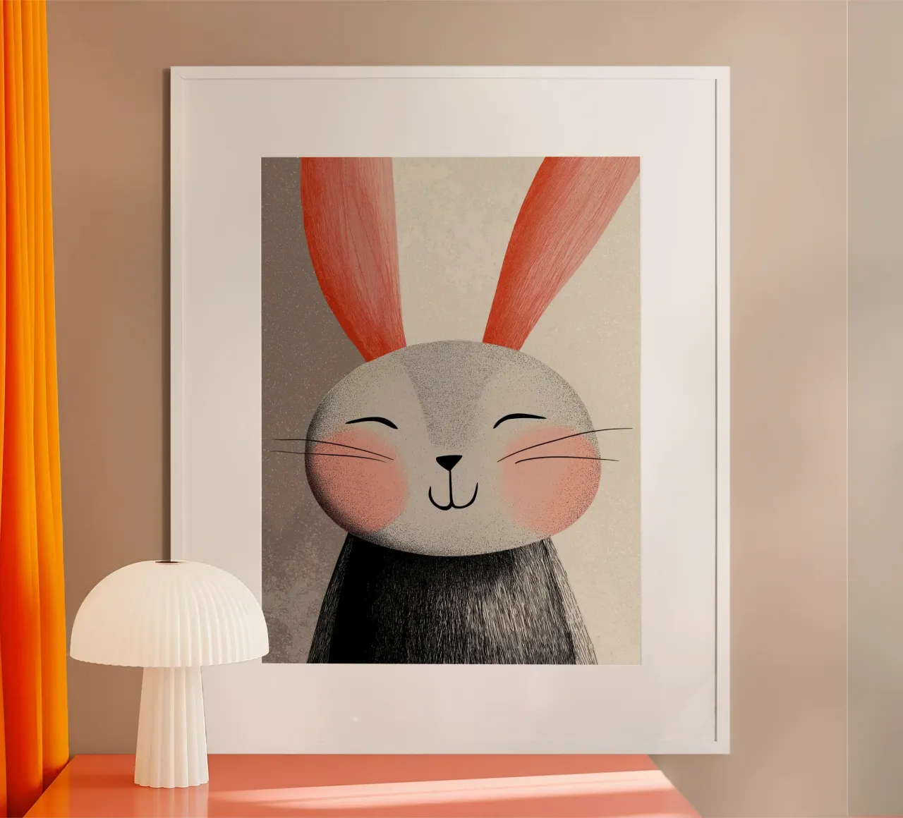Bunny poster by Pictura