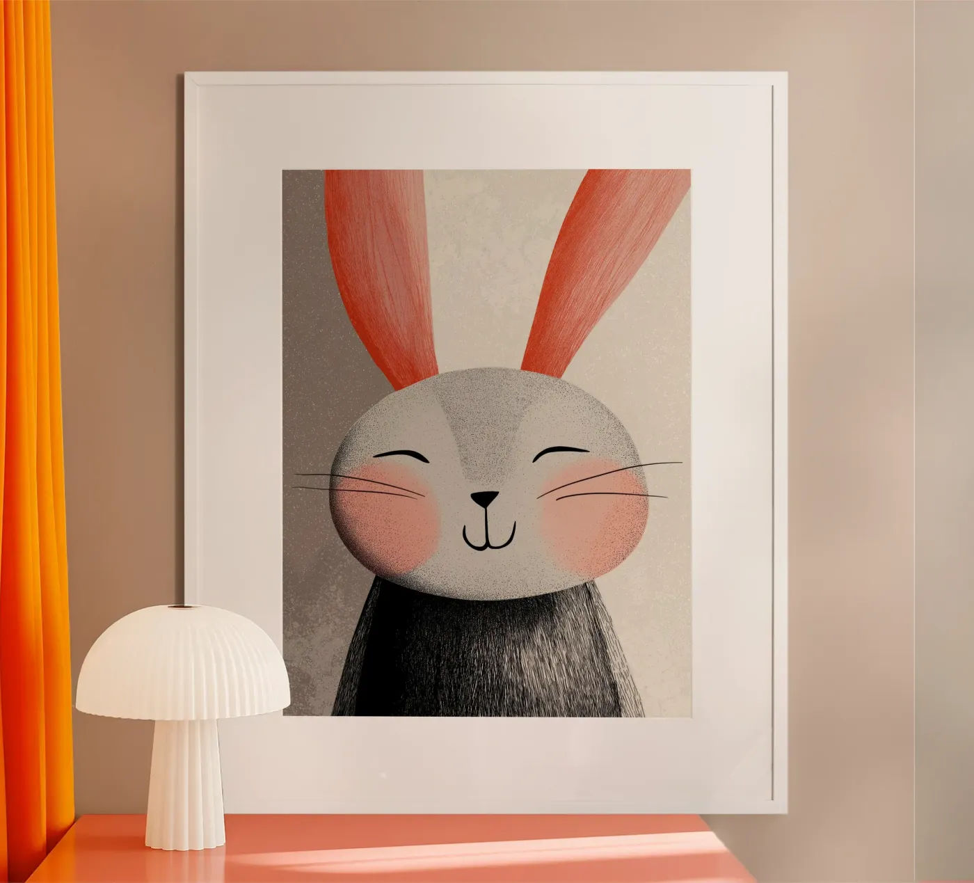 Bunny poster by Pictura