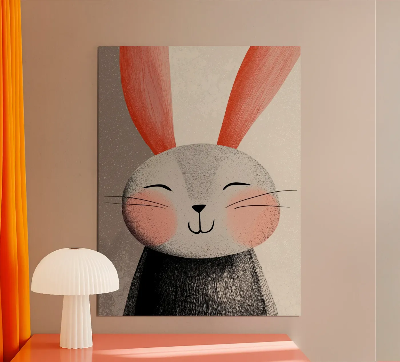 Bunny poster by Pictura