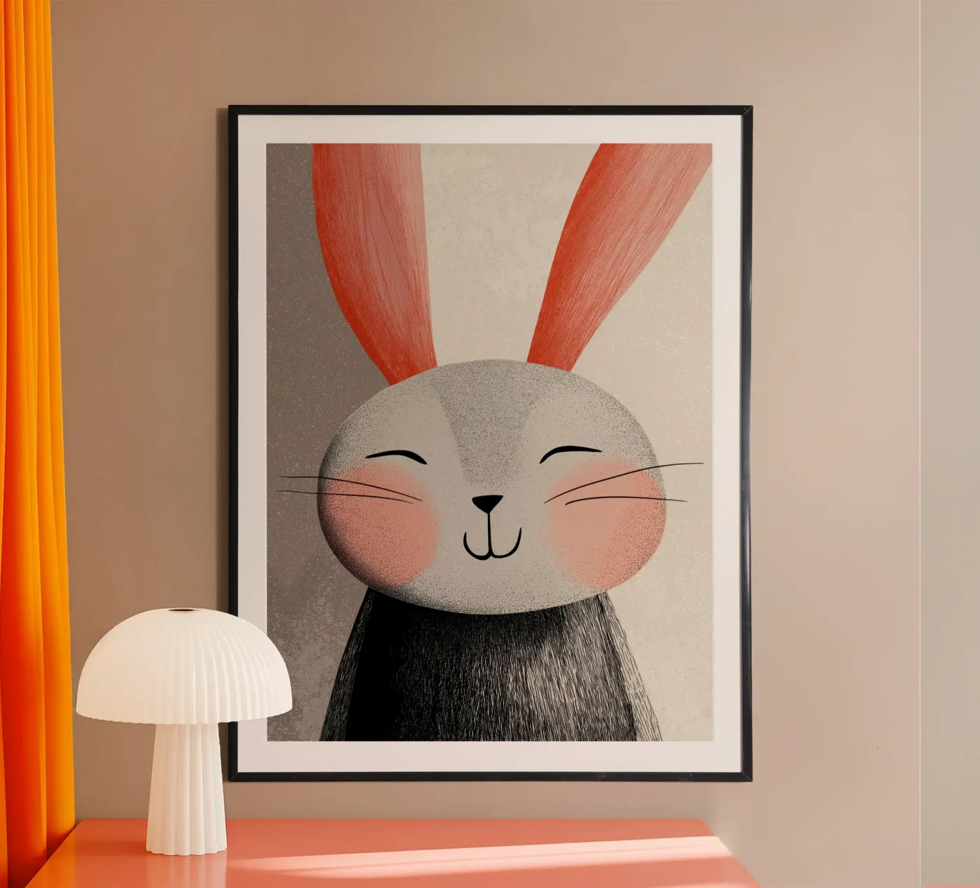 Bunny poster by Pictura