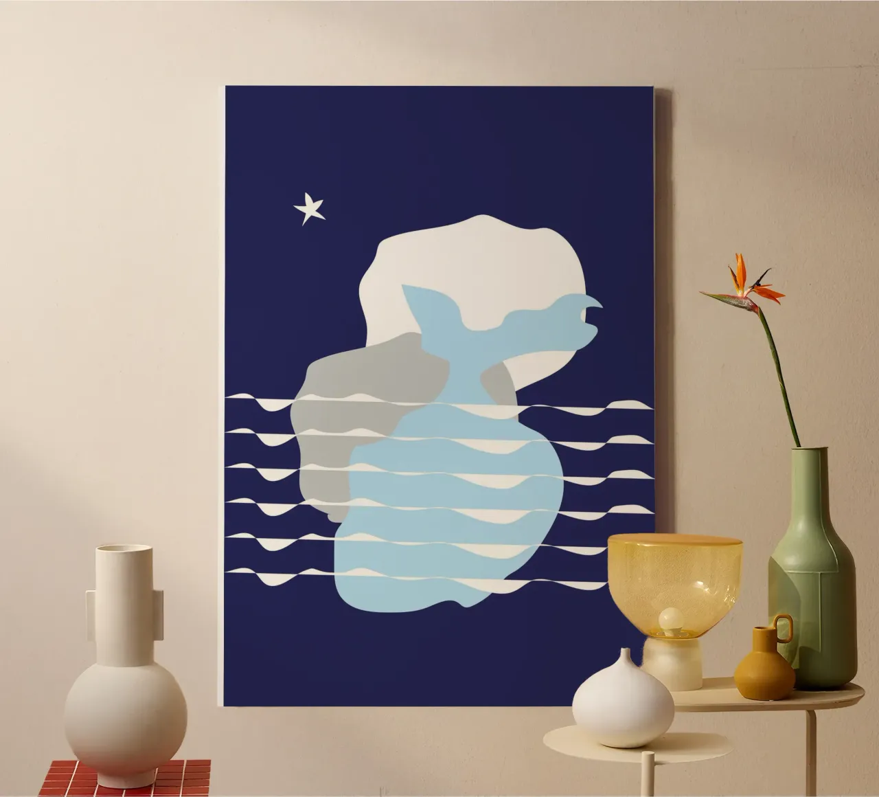 Nocturnal voyage / Serenity 2 canvas by Carrot & Soul