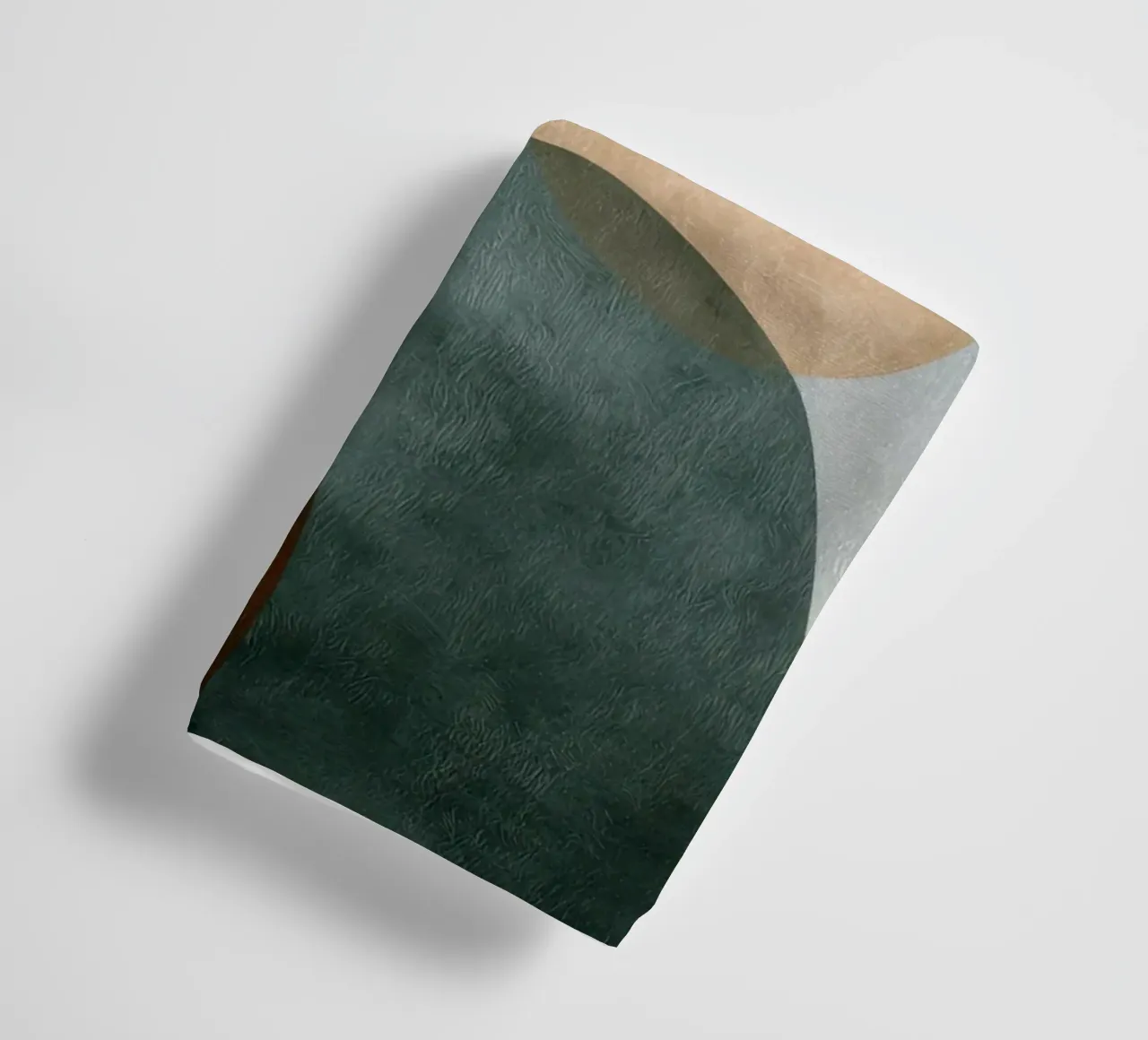 Composizione astratta naturale con texture sottile asciugamano da bagno da Artbyvo