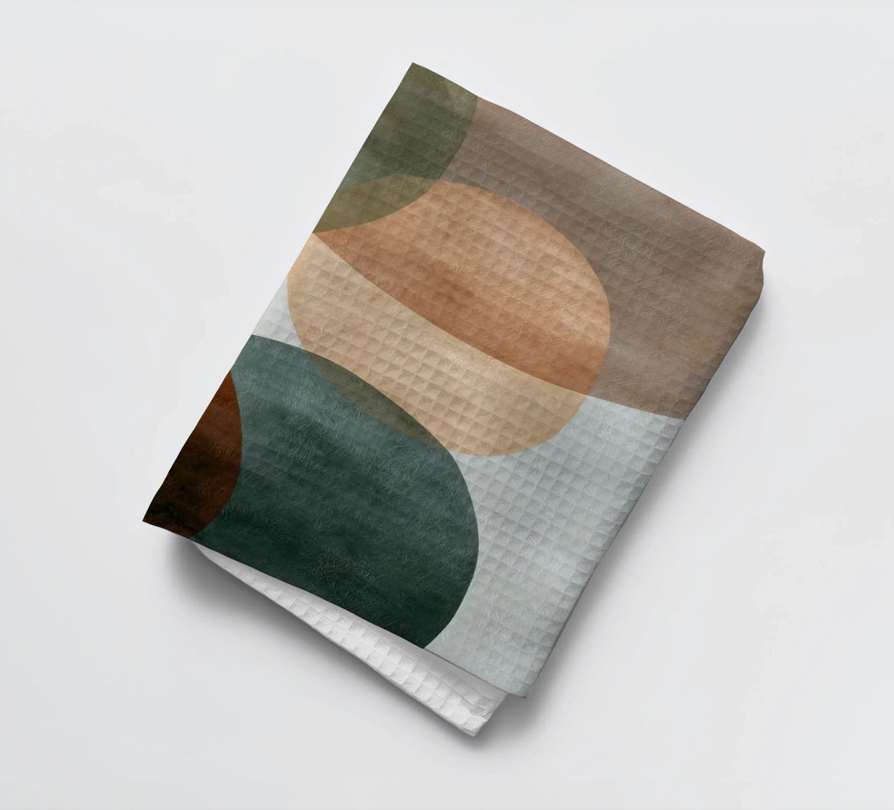 Natural Abstract Composition With Subtle Texture tea towel by Artbyvo