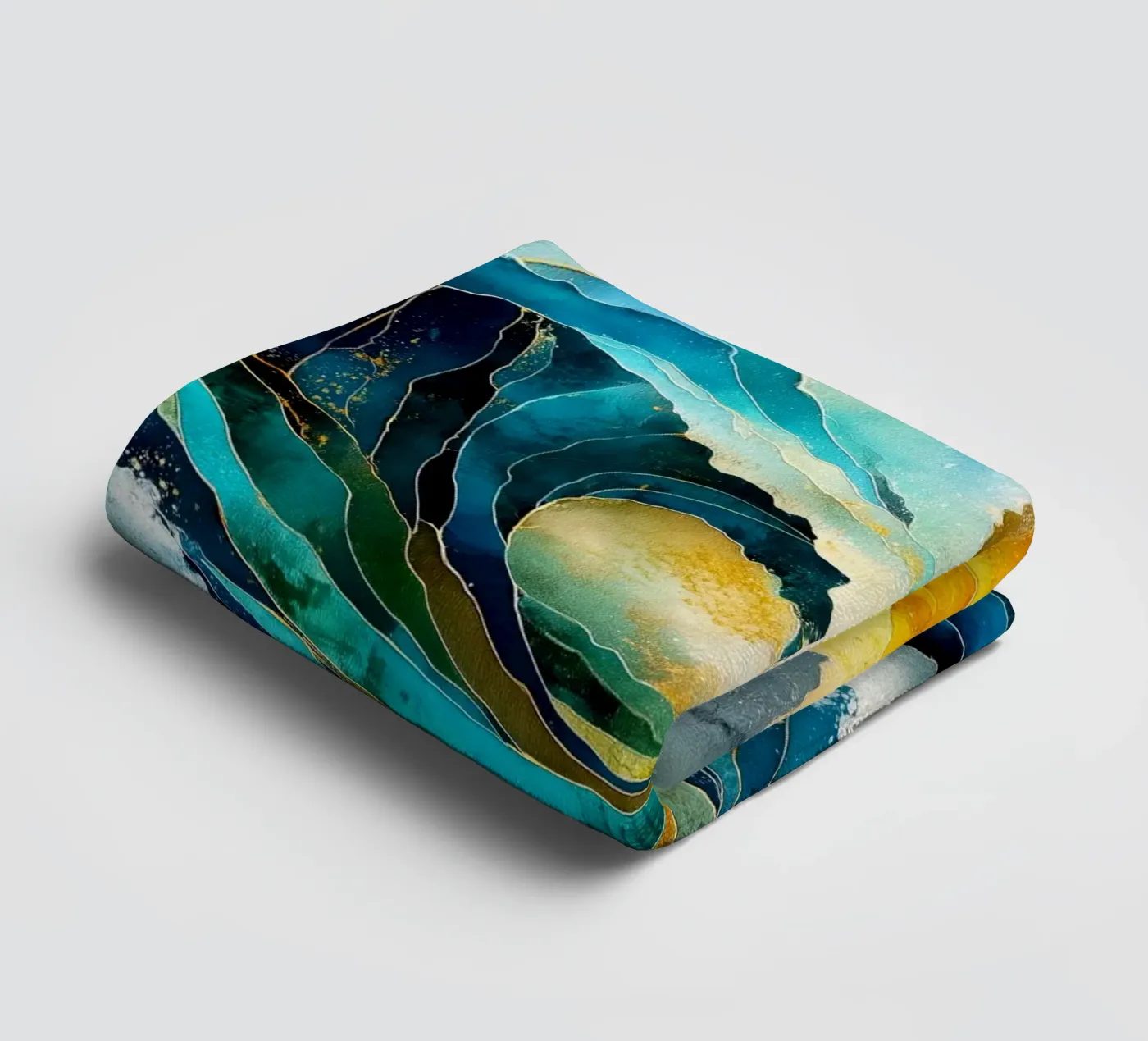 Onde asciugamano da bagno da Justyna Jaszke JBJart