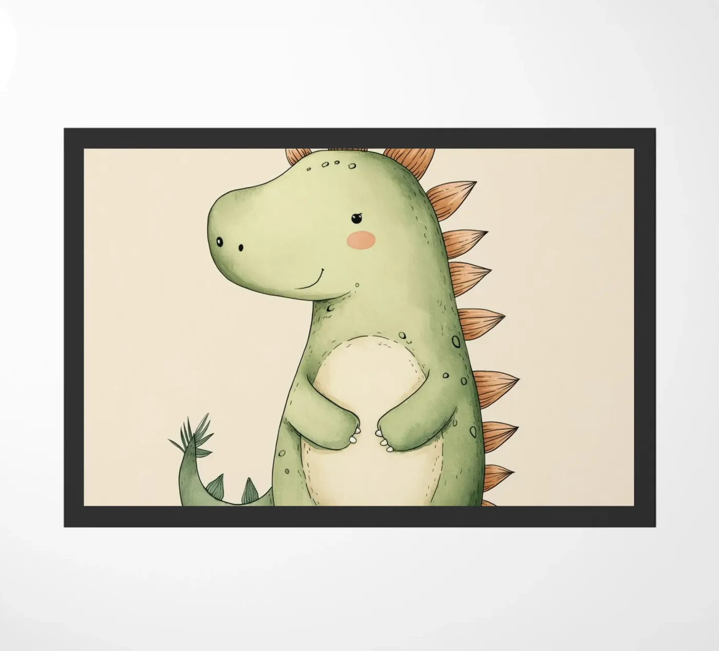 Dino doormat by Pictura