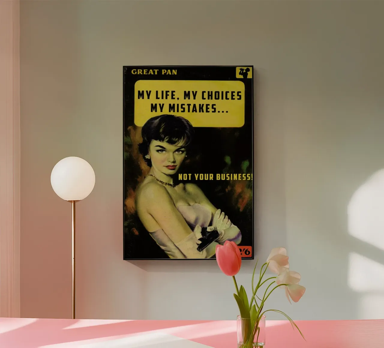 My Life, My Choices plexiglass da Gallery Print and Art Limited