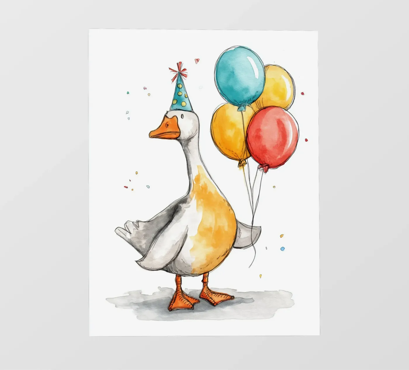 Goose PVC Plane von Pictura