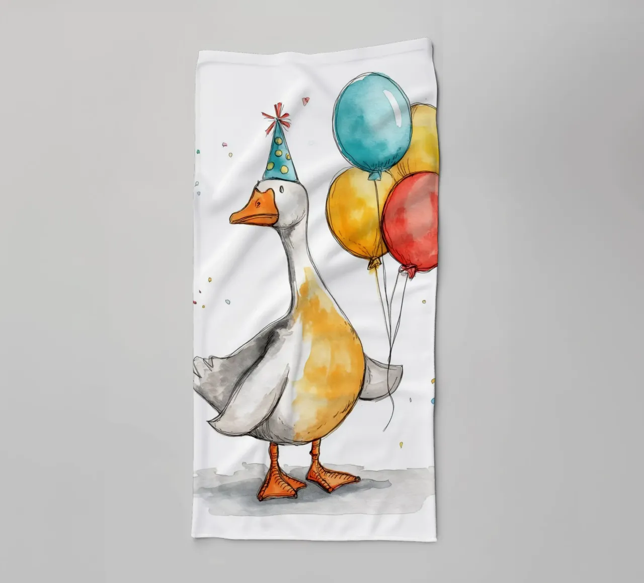 Gans badhanddoek van Pictura