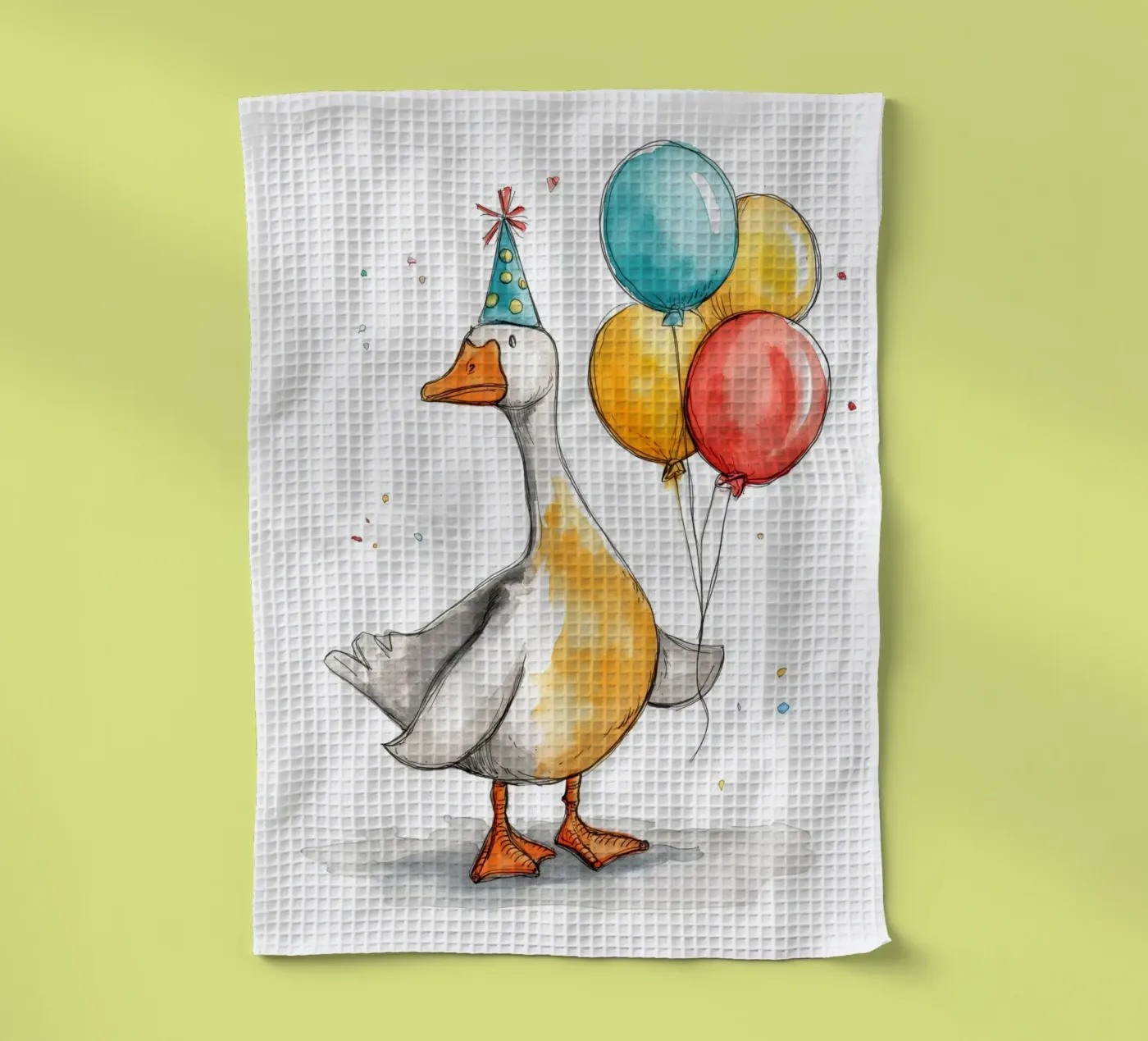 Gans Geschirrtuch von Pictura