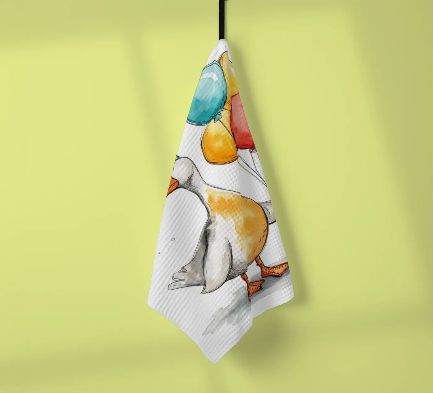 Gans Geschirrtuch von Pictura