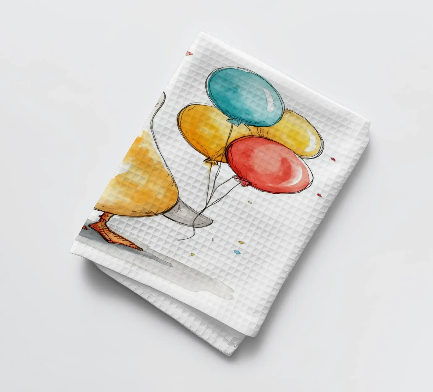 Gans Geschirrtuch von Pictura