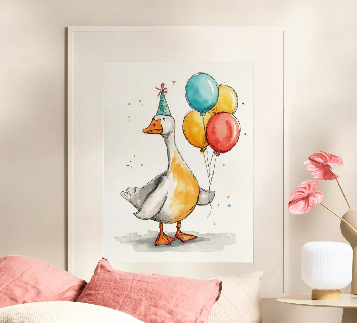 Goose Poster von Pictura