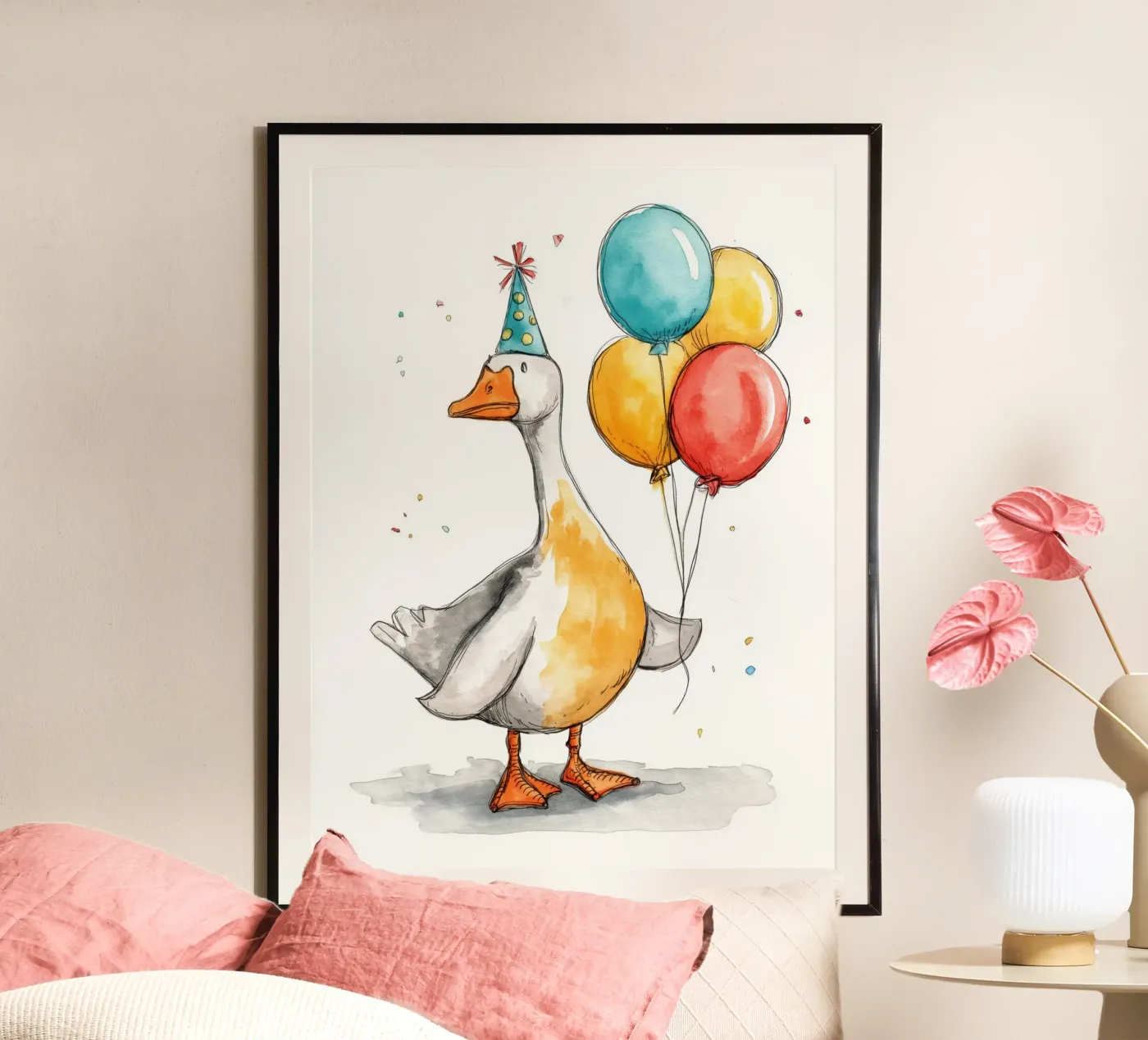 Goose Poster von Pictura