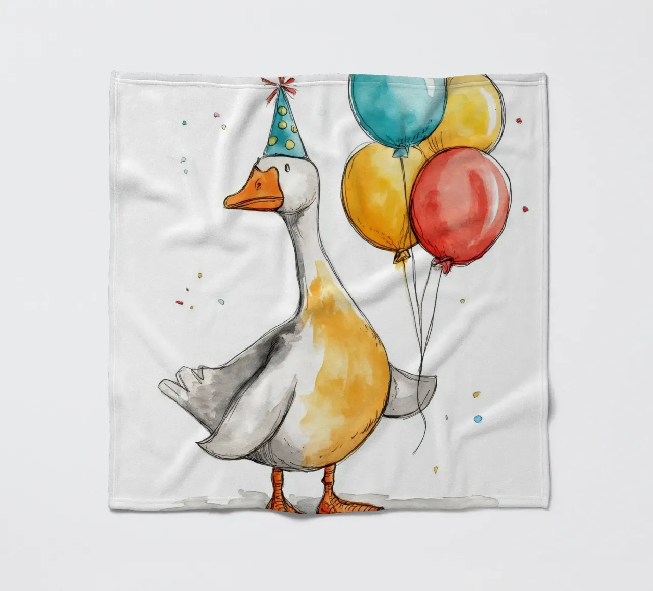 Gans fleecedeken van Pictura