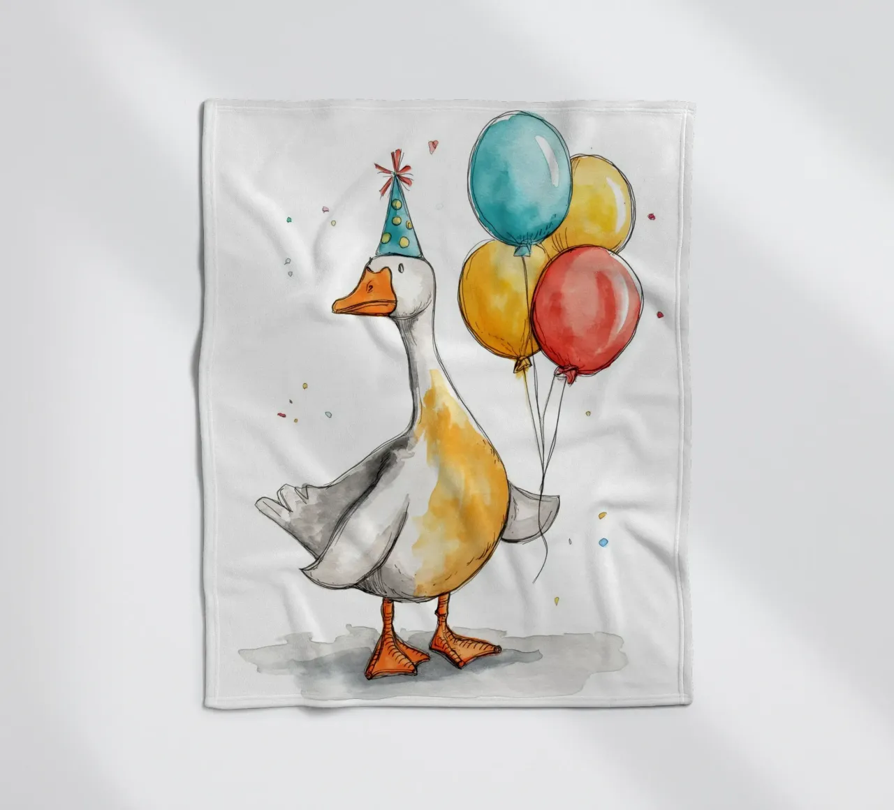 Gans fleecedeken van Pictura