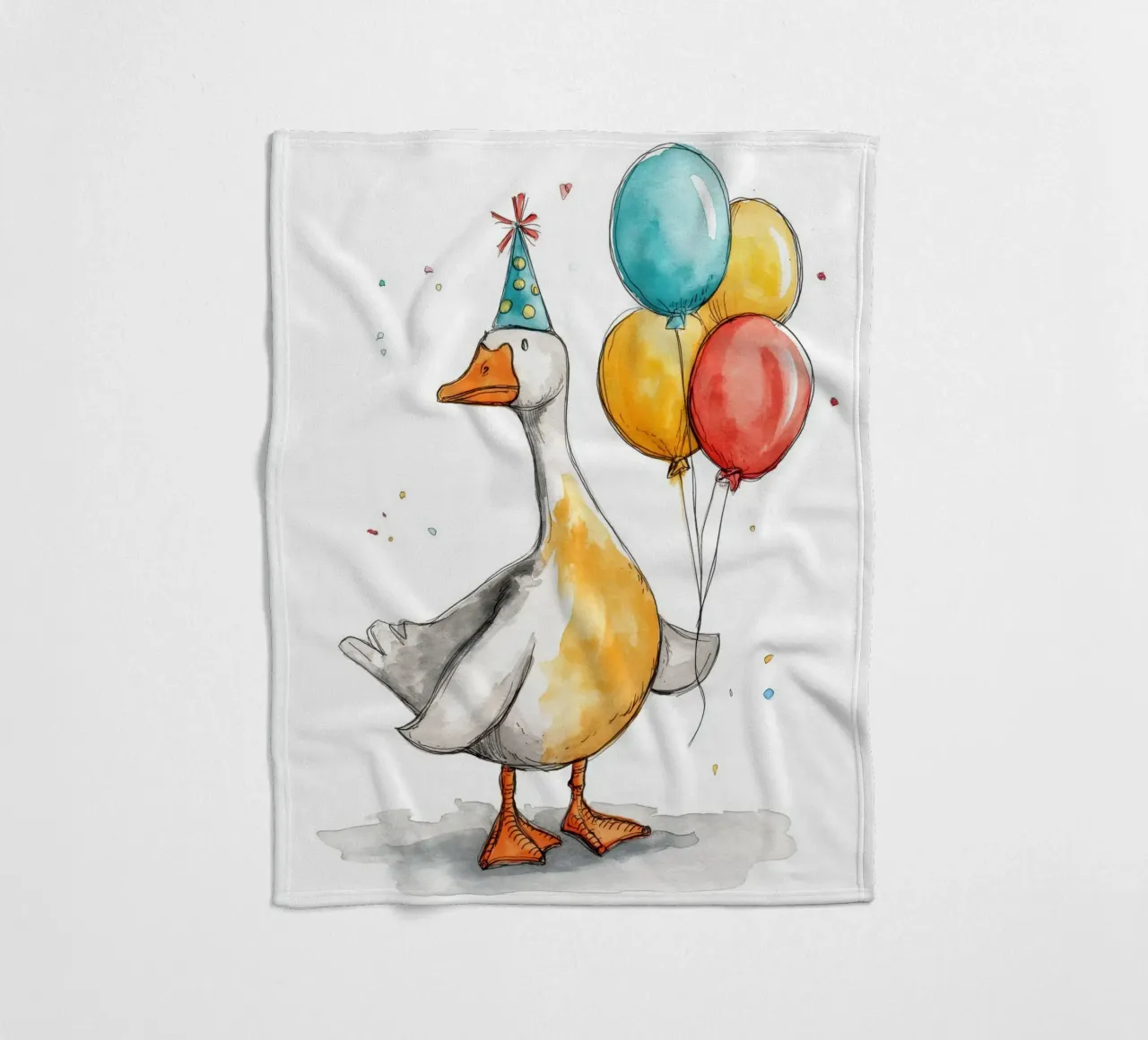 Gans fleecedeken van Pictura