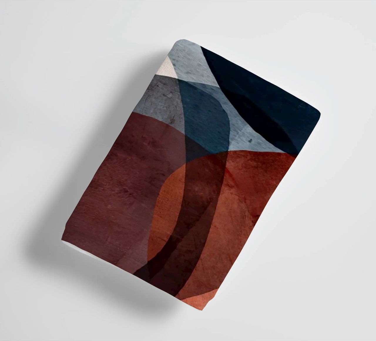 Bold Color Forms on Concrete Texture Background towel by Artbyvo