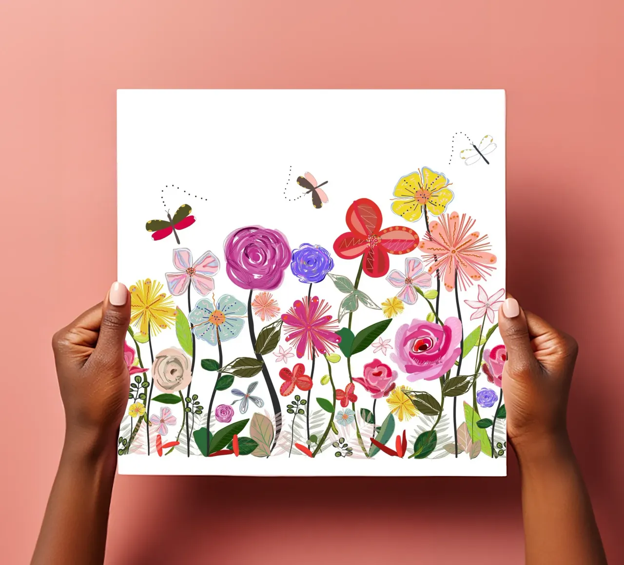 Spring meadow flowers sticker sheet by gulsengunel