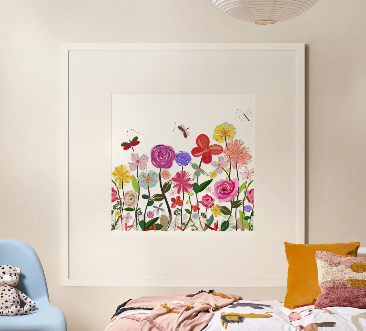 Fiori di prato in primavera carta hahnemühle da gulsengunel
