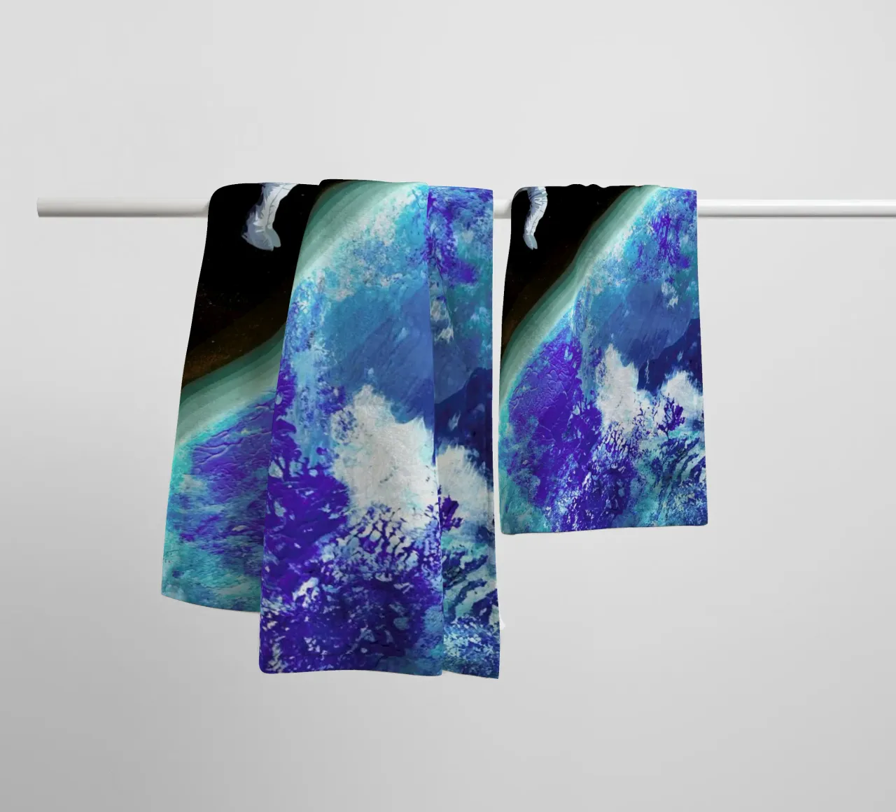 Spacewalk asciugamano da bagno da Goed Blauw