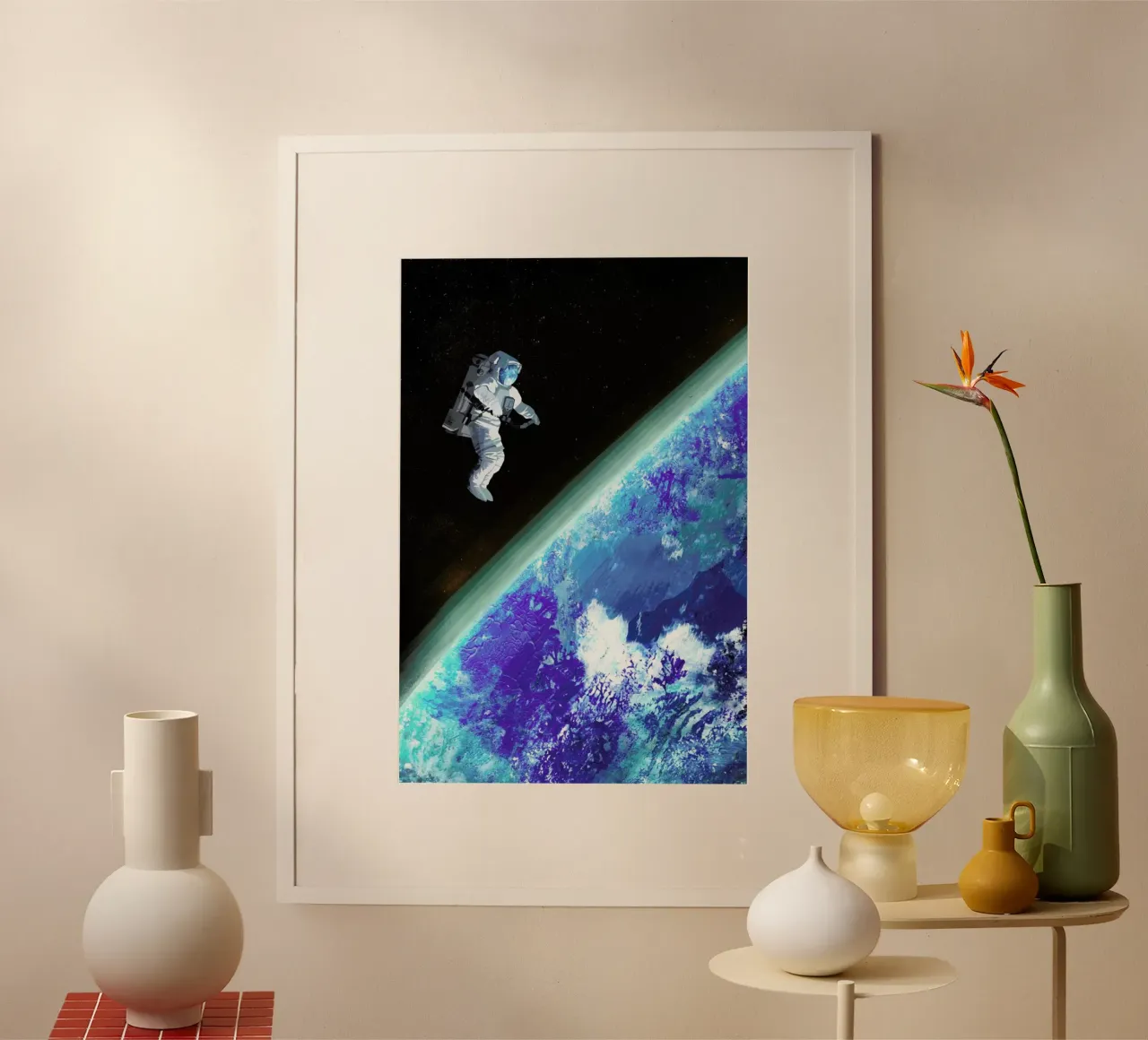 Spacewalk poster da Goed Blauw