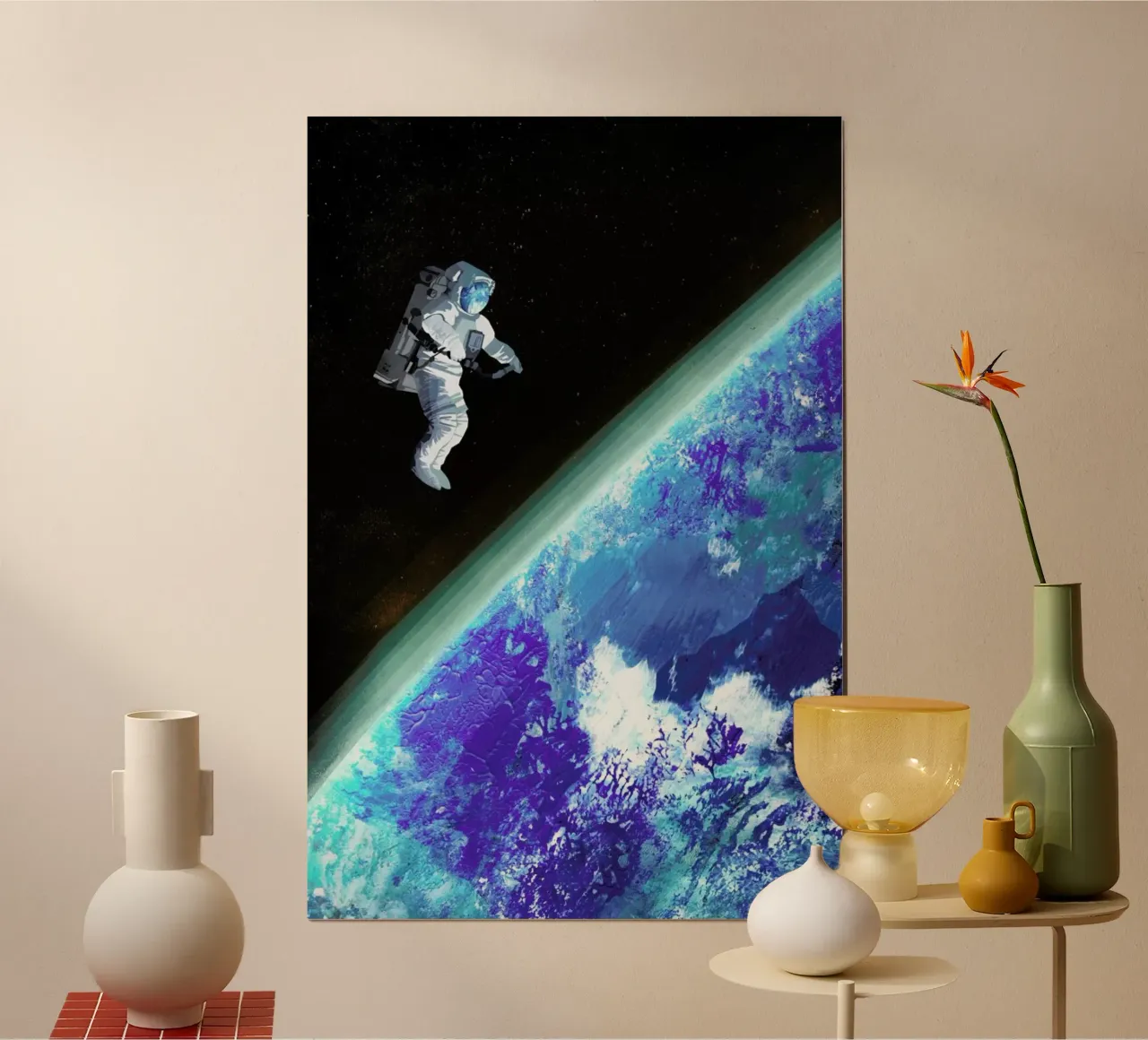 Spacewalk poster da Goed Blauw