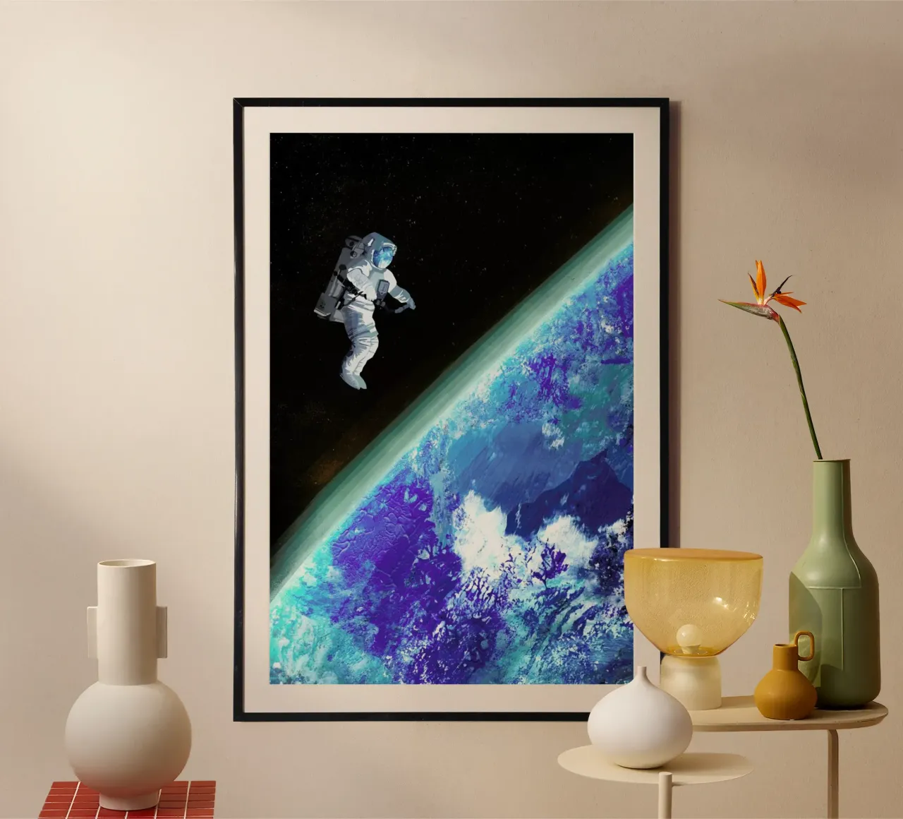 Spacewalk poster da Goed Blauw