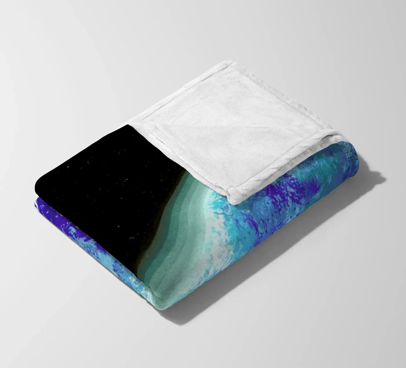 Spacewalk Fleecedecke von Goed Blauw