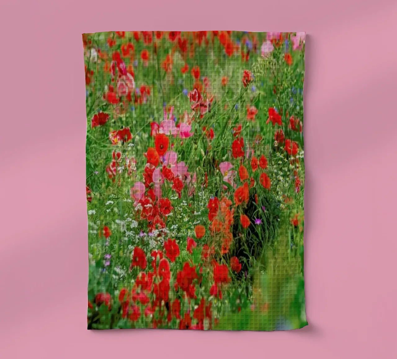 Poppyfield tea towel by Curious Collections by Marielle Leenders