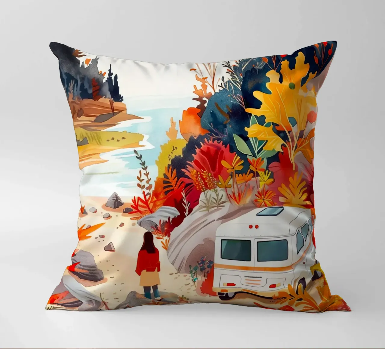 Campervan cuscino da Justyna Jaszke JBJart