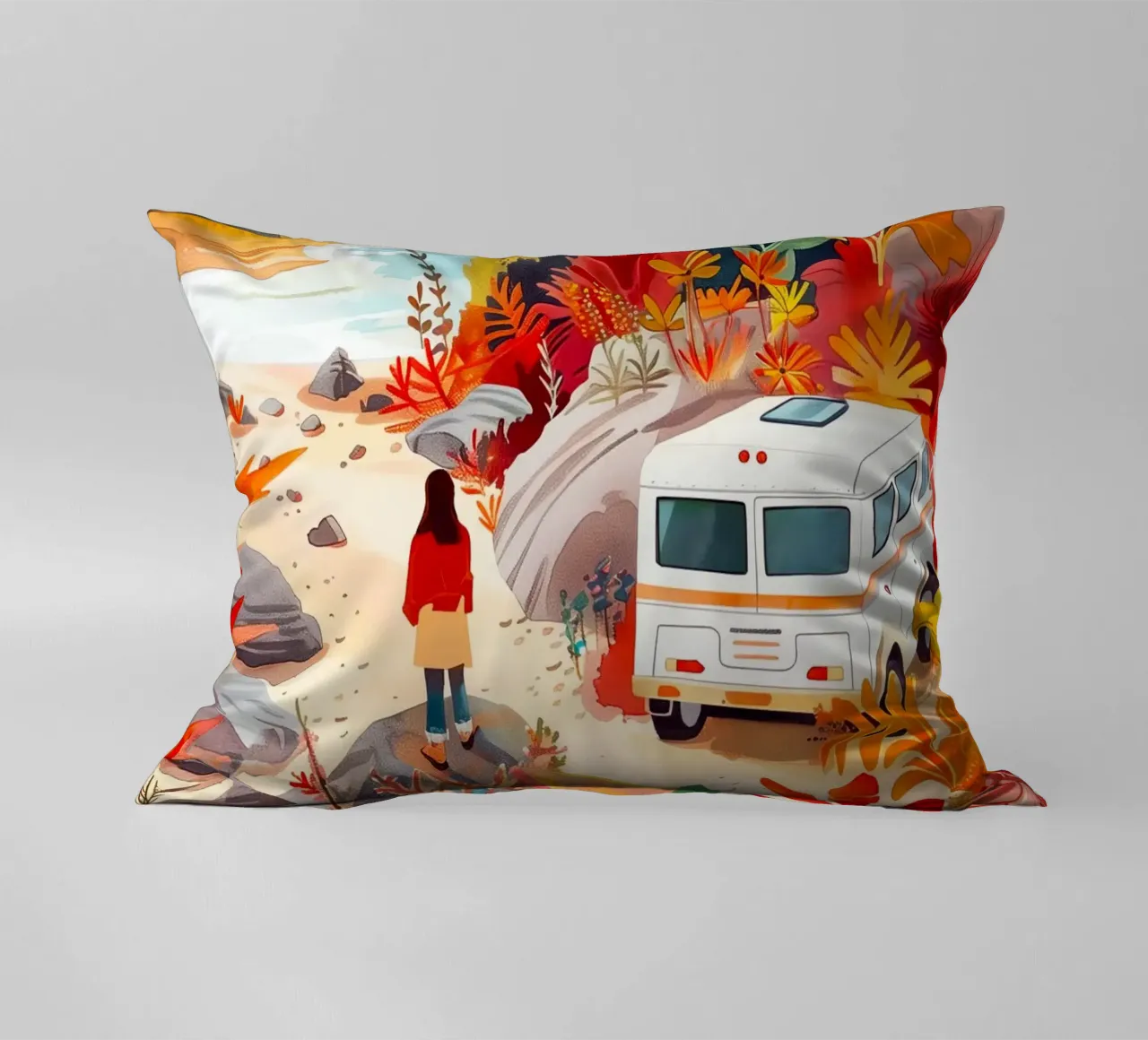 Campervan cuscino da Justyna Jaszke JBJart