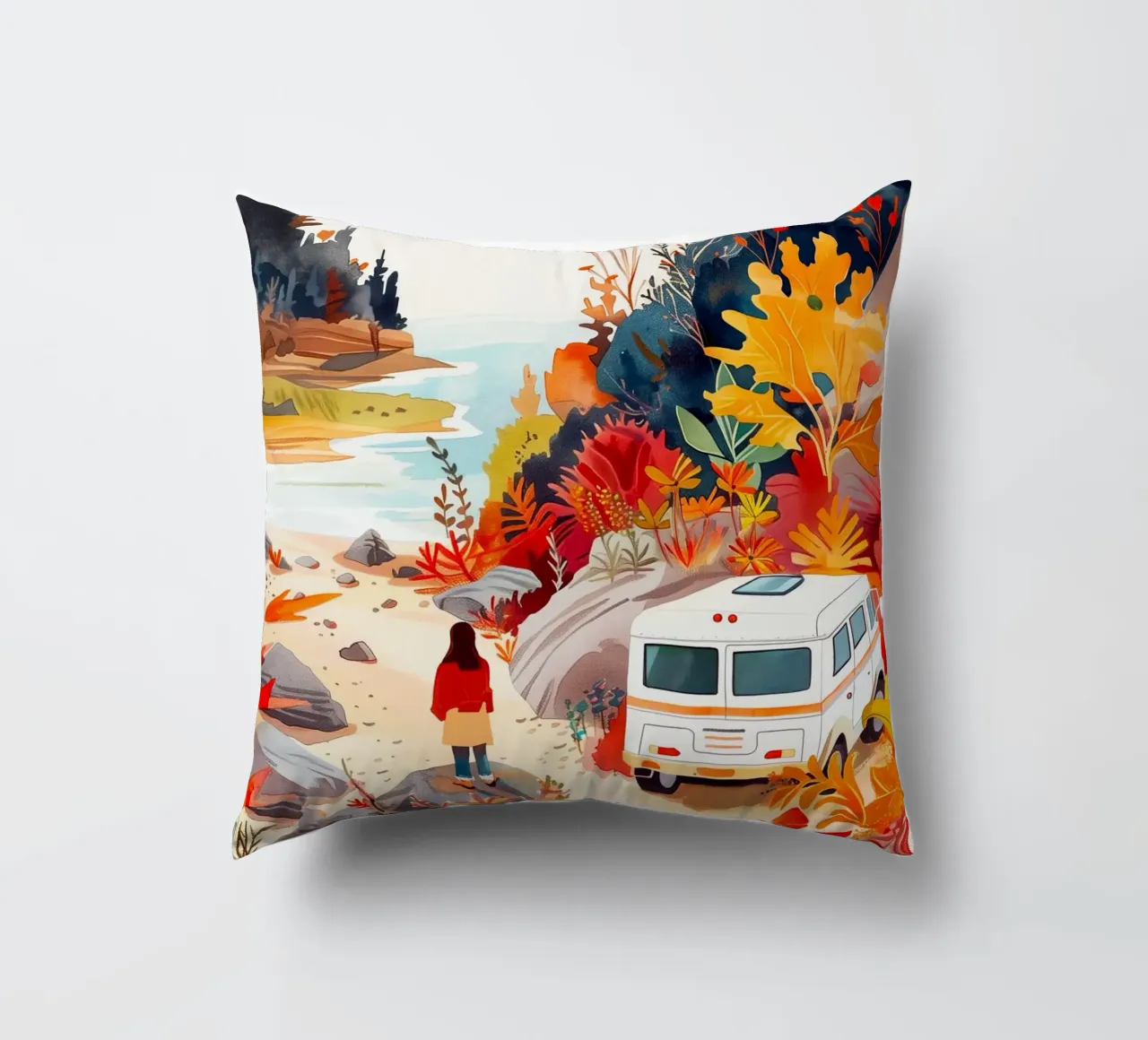 Campervan cuscino da Justyna Jaszke JBJart