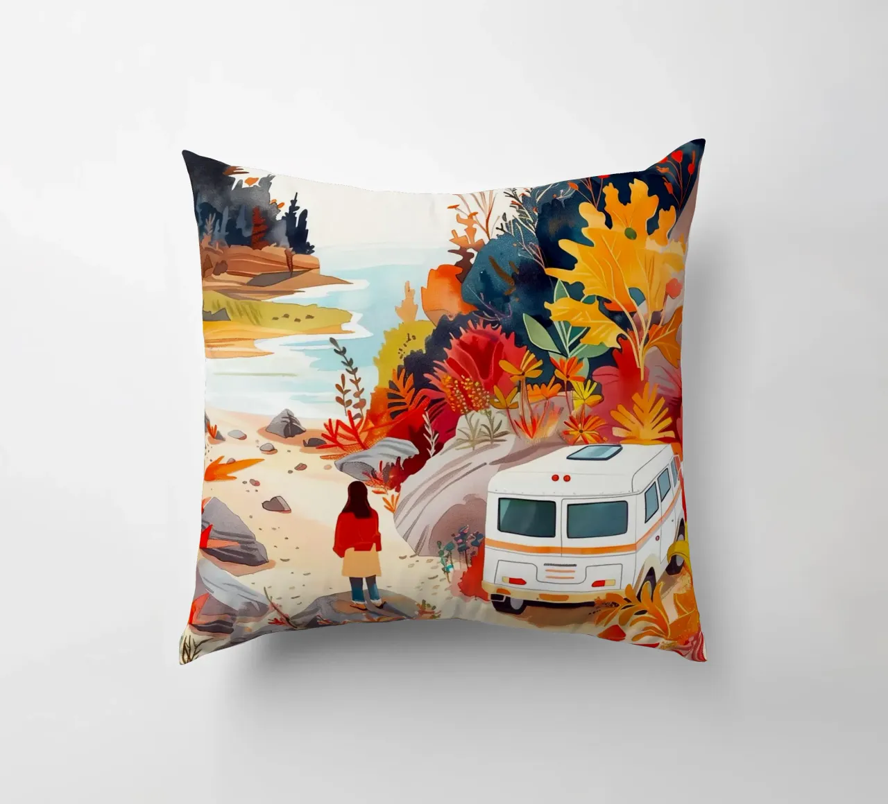 Campervan cuscino da Justyna Jaszke JBJart
