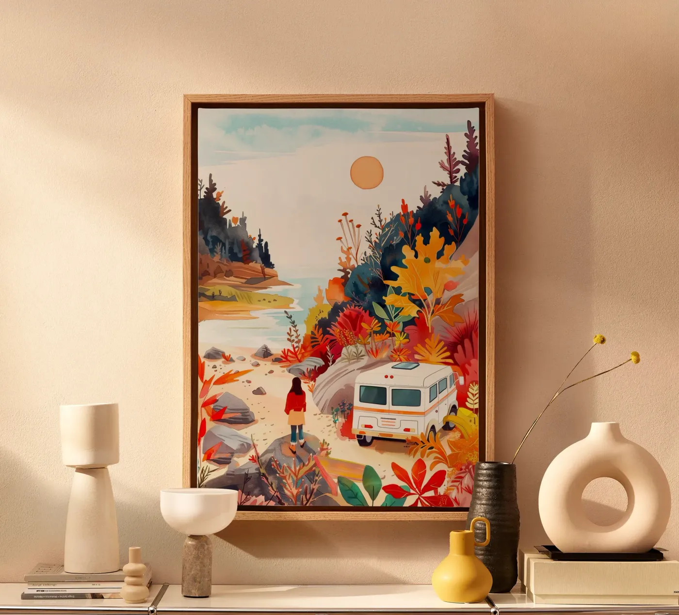 Campervan tela da Justyna Jaszke JBJart