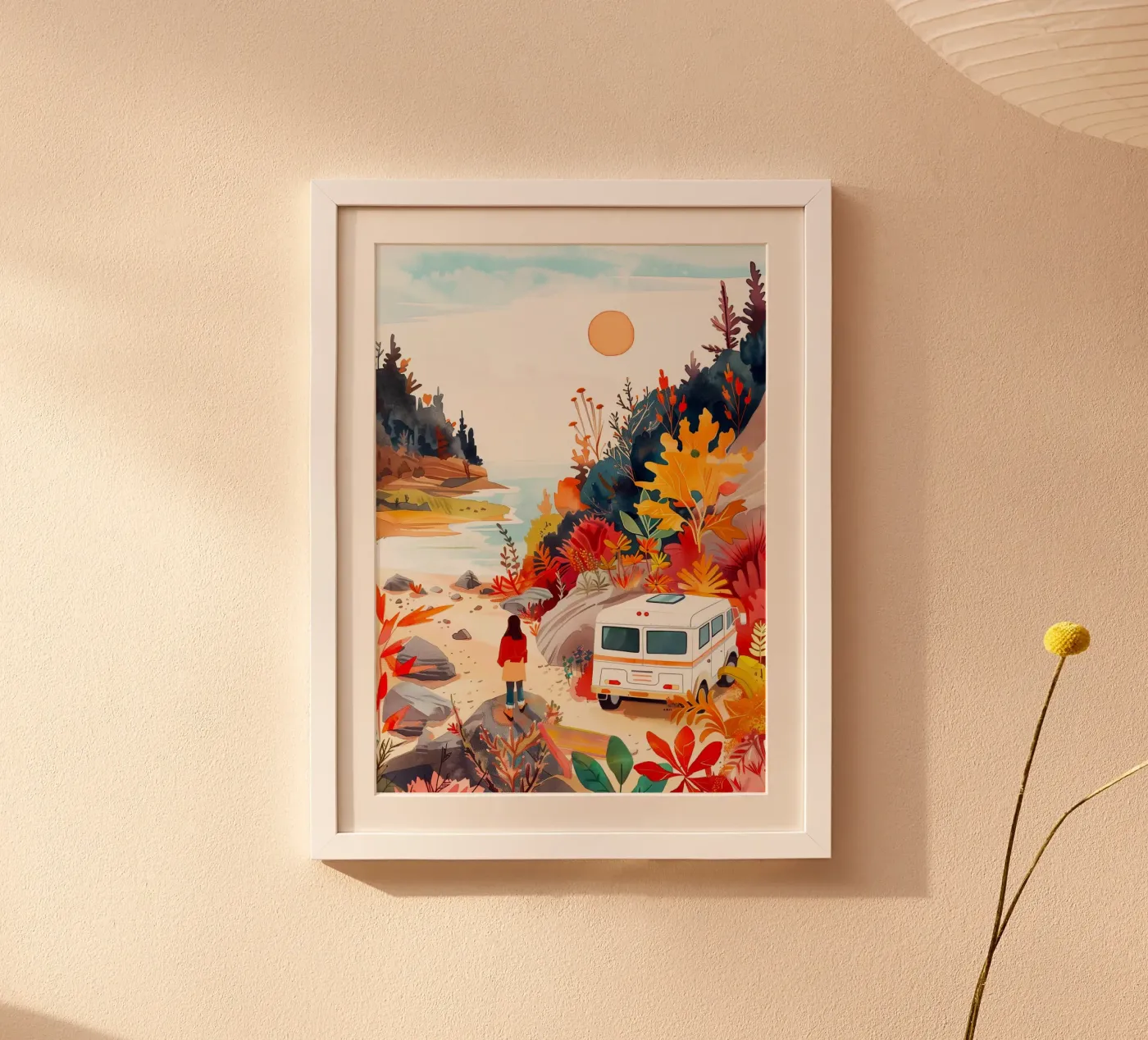 Campervan poster da Justyna Jaszke JBJart