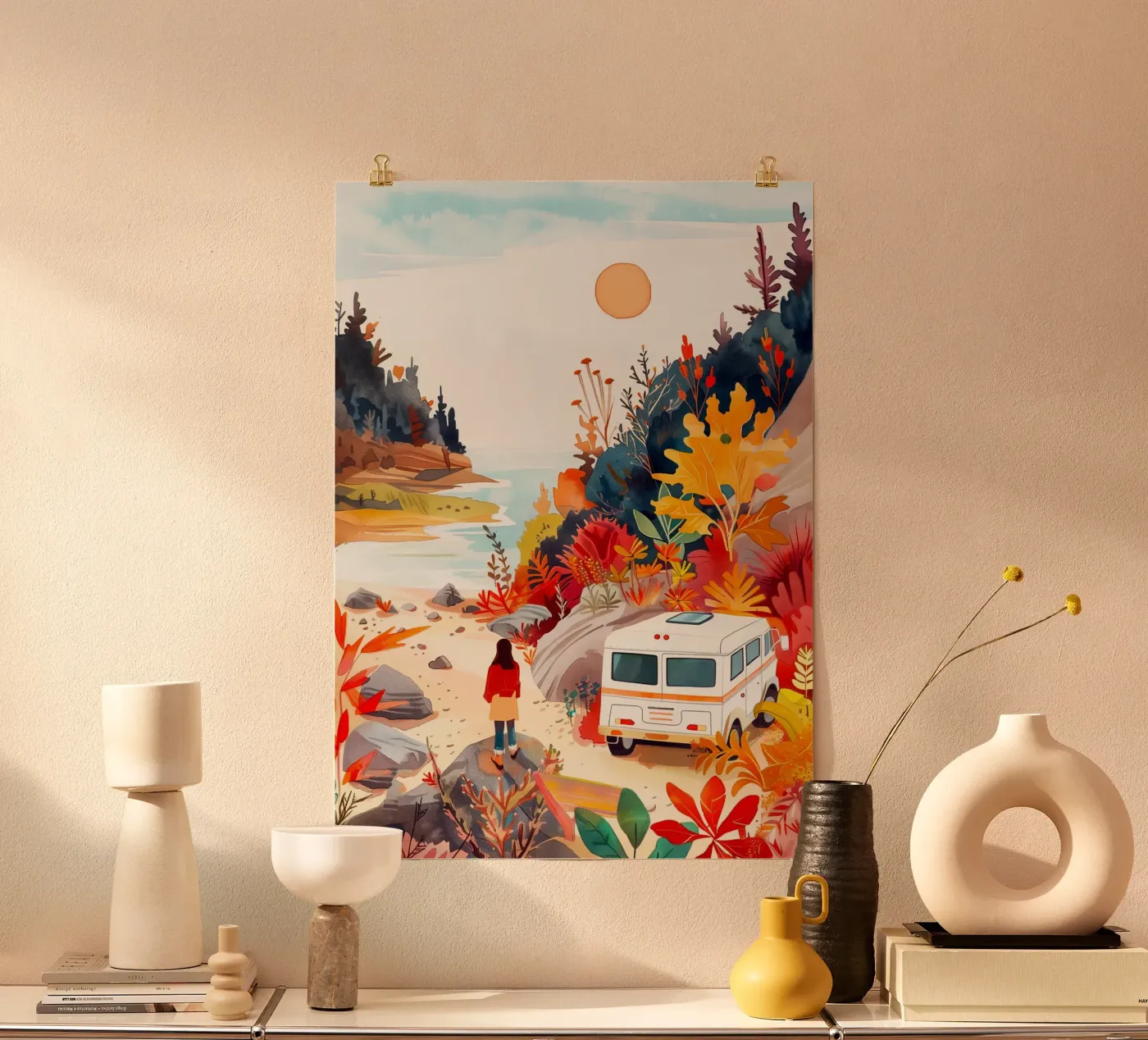 Campervan poster da Justyna Jaszke JBJart