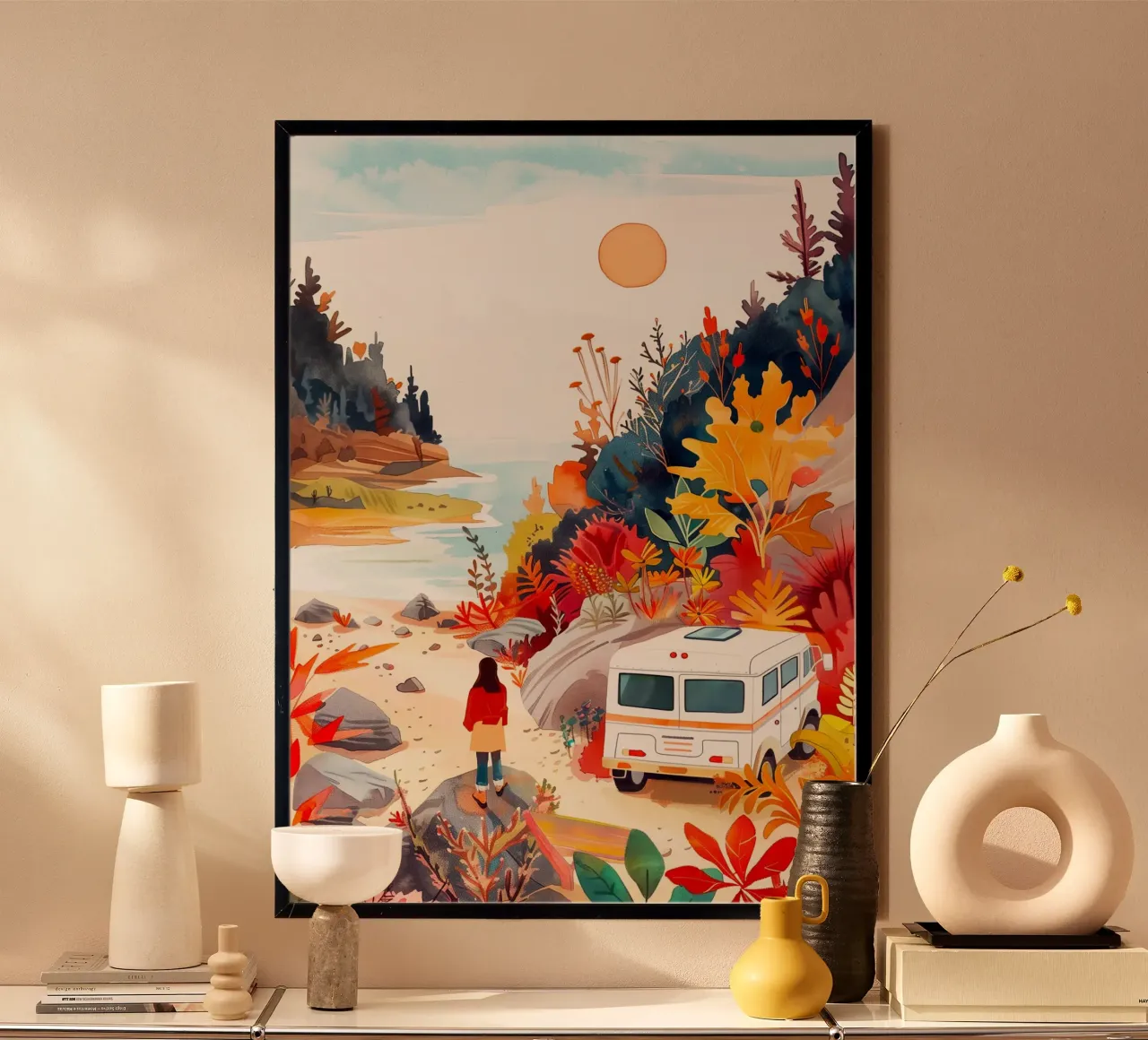 Campervan carta hahnemühle da Justyna Jaszke JBJart