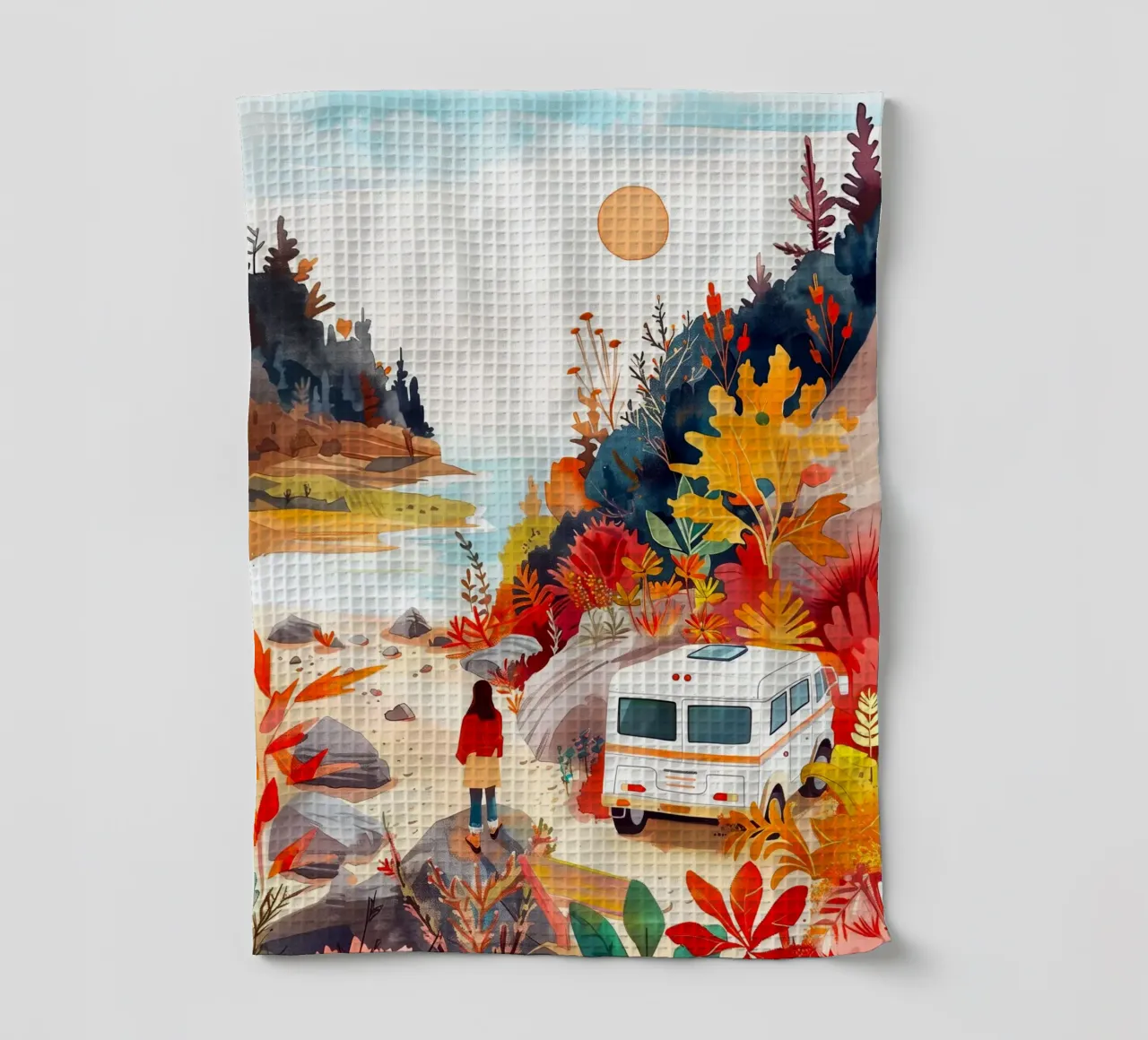 Campervan canovaccio da cucina da Justyna Jaszke JBJart