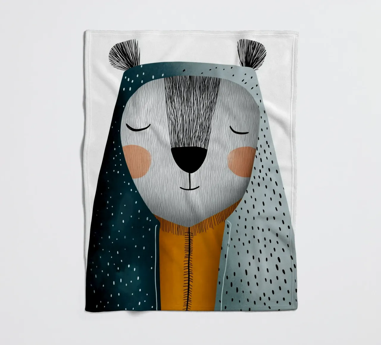 Baby Art fleece blanket by Pictura