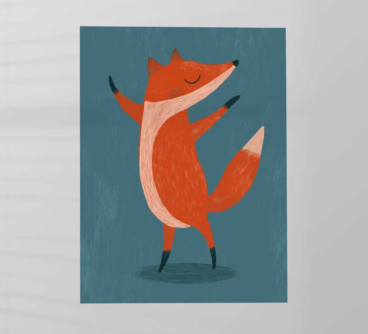 Volpe danzante pellicola backlit da Pictura