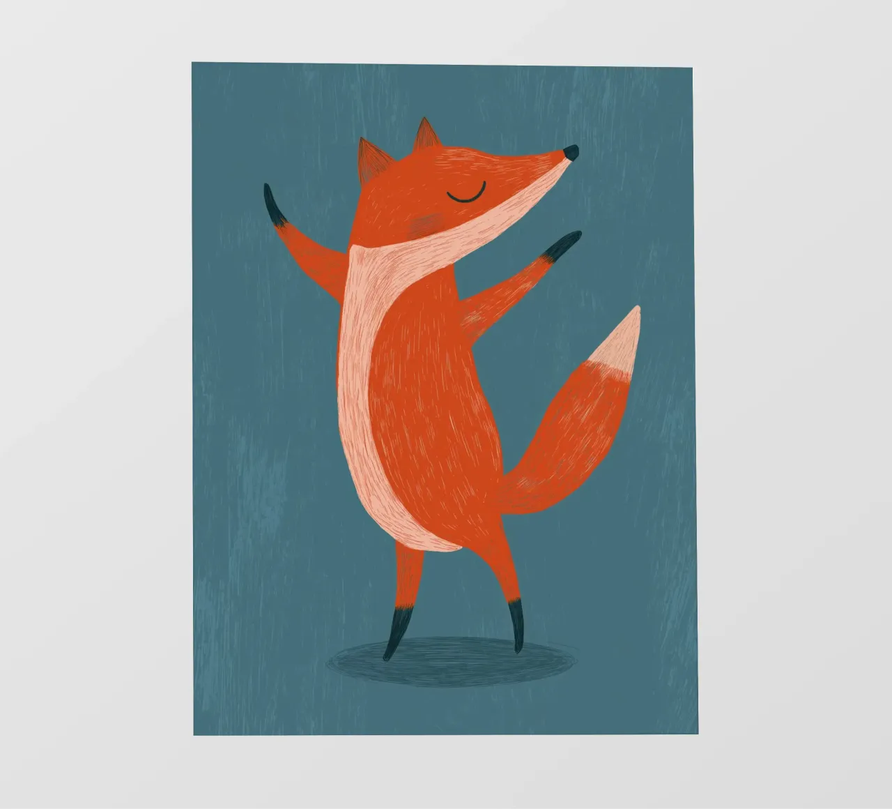 Volpe danzante pellicola backlit da Pictura