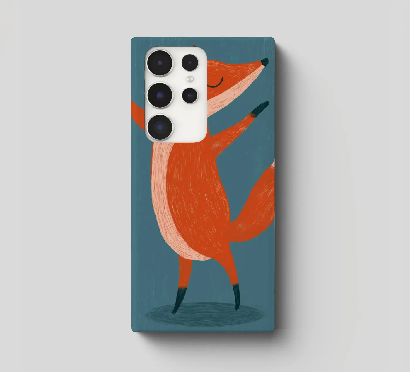 Volpe danzante cover samsung da Pictura