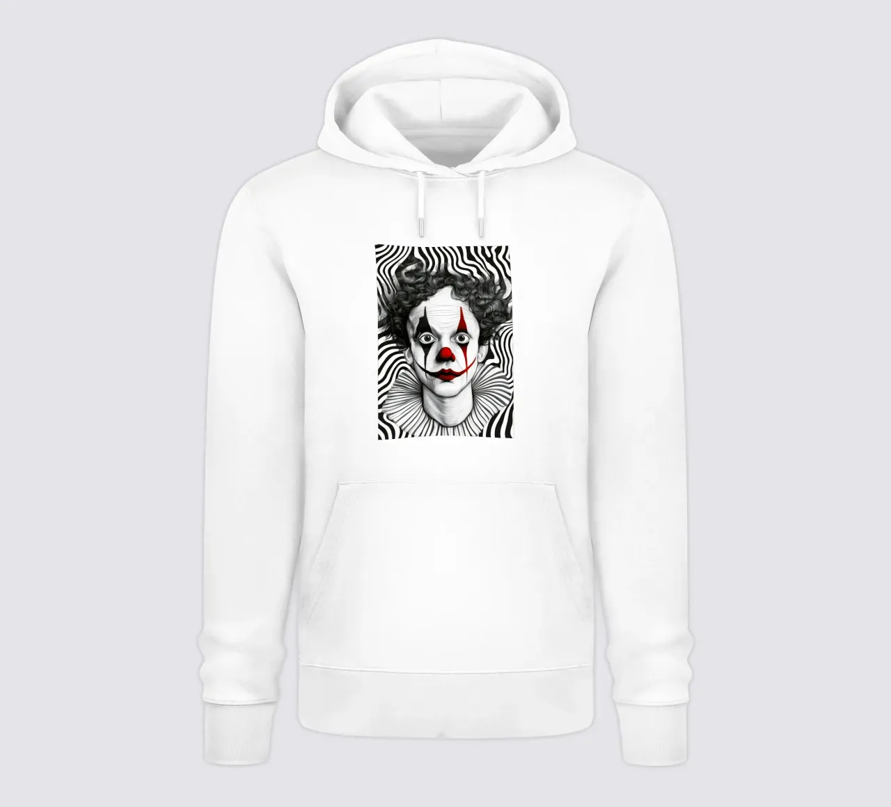 Clown del circo felpa con cappuccio da Justyna Jaszke JBJart