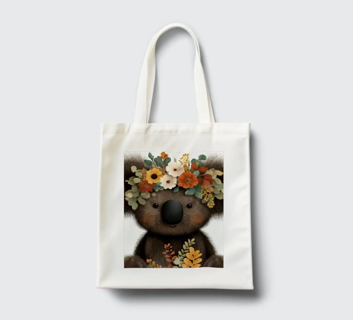 Bear tote bag by Pictura