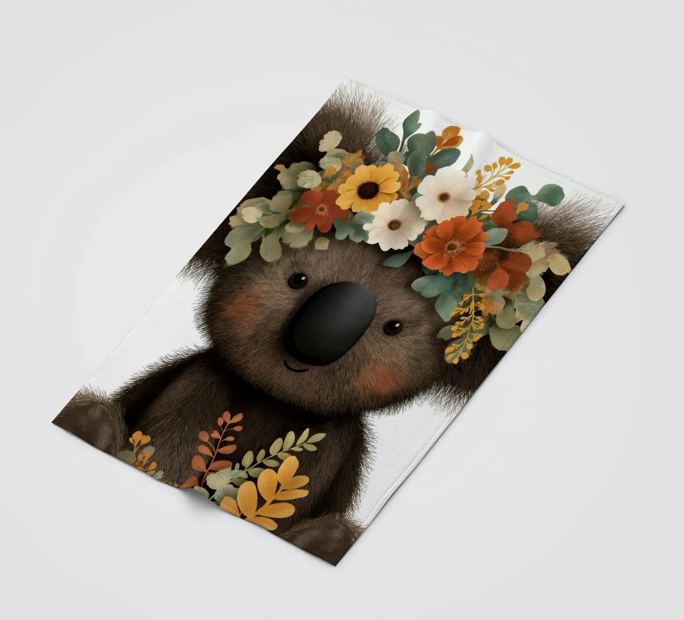 Bär Fleecedecke von Pictura