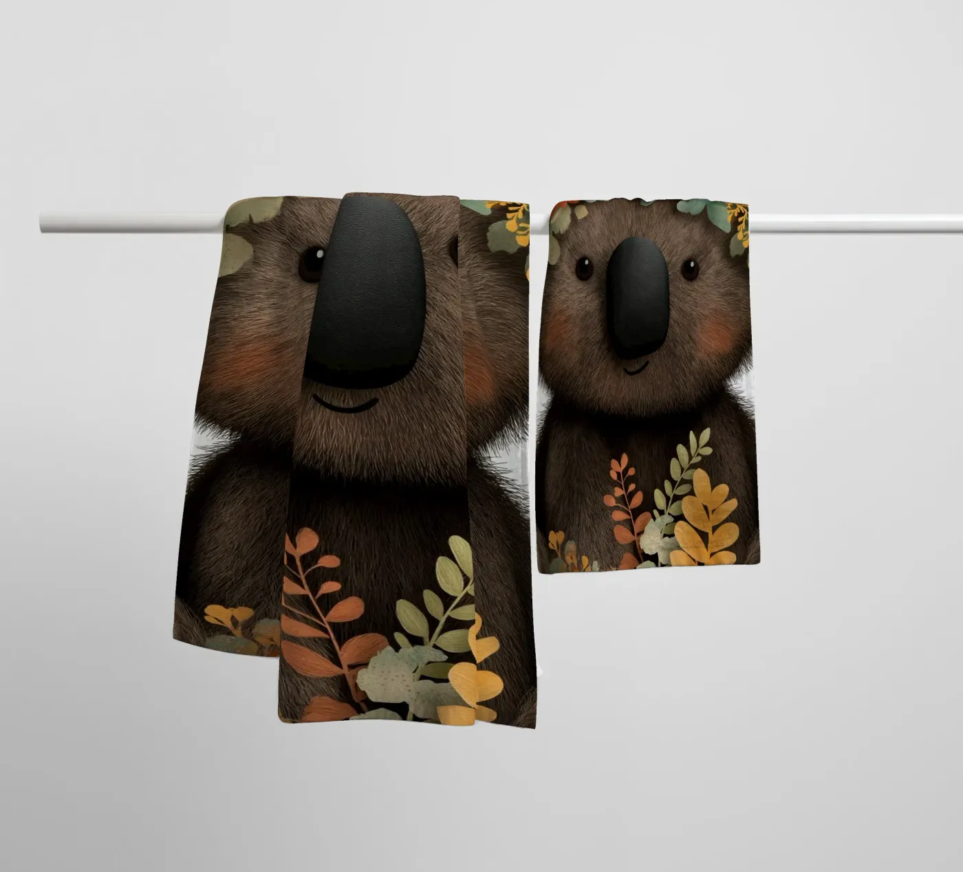 Bear towel by Pictura