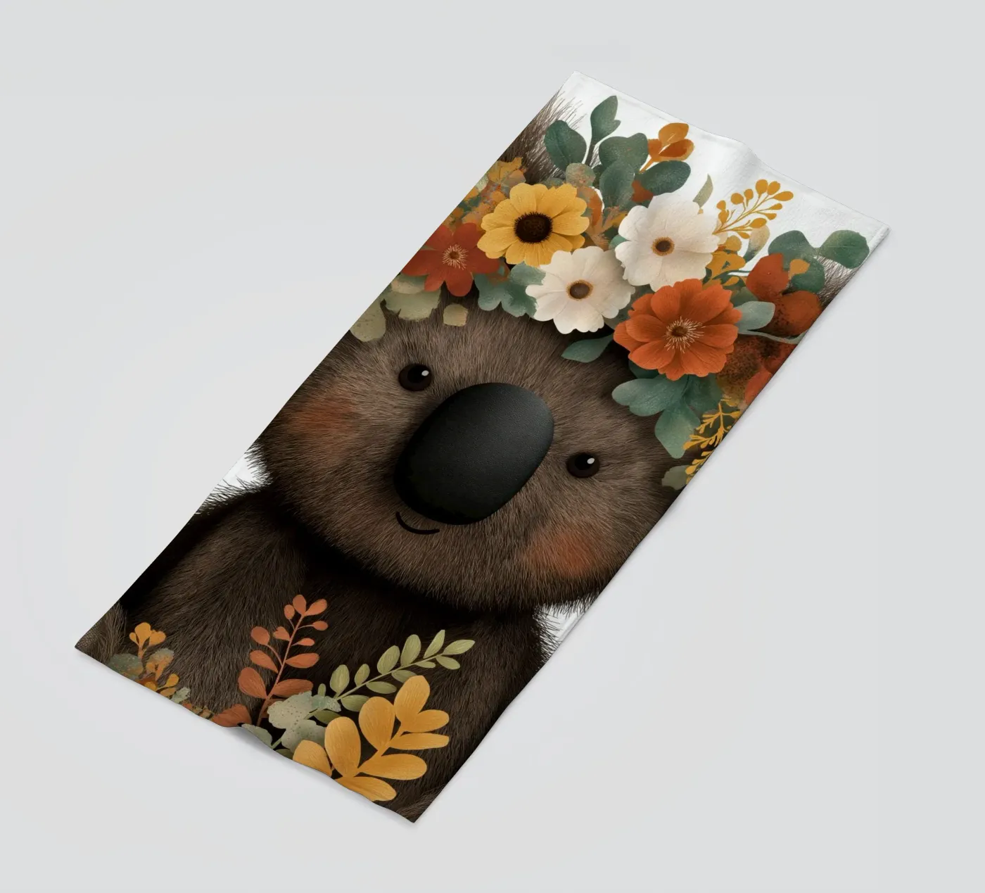 Bear beach towel by Pictura