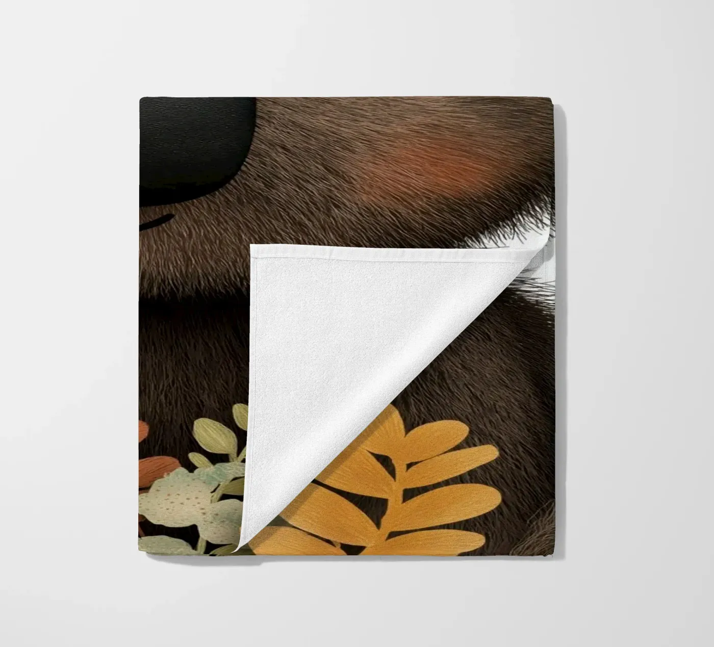 Bear beach towel by Pictura