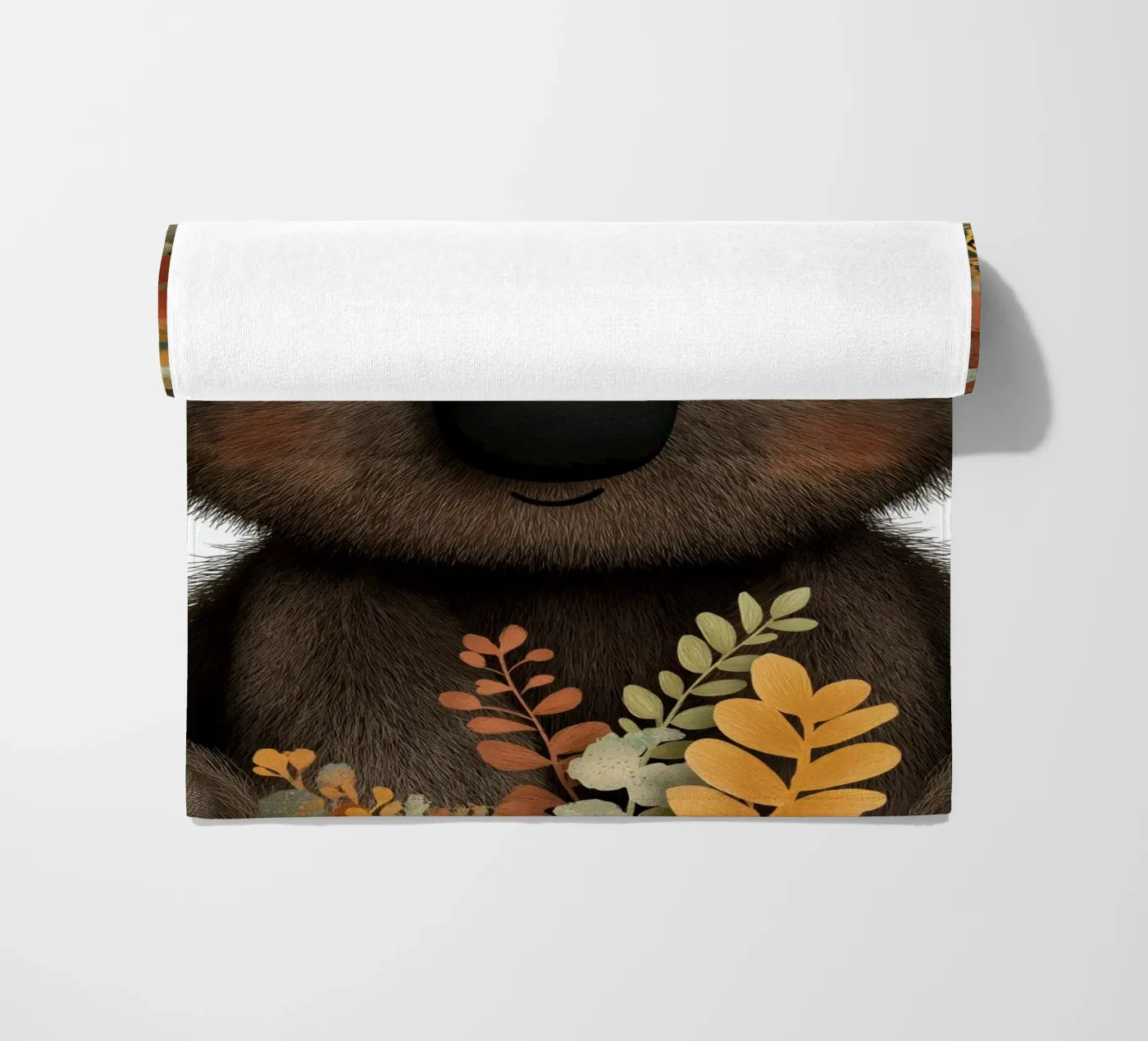Bear beach towel by Pictura